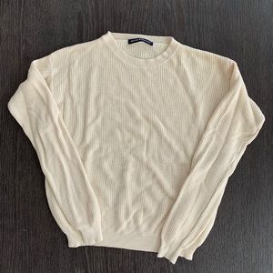 Light Yellow Brandy Melville Sweater!